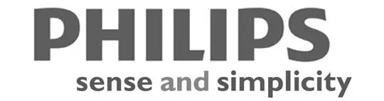 A logo of philips lighting and since